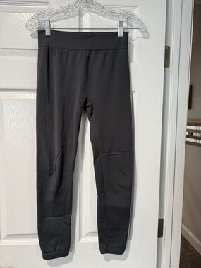 Dark Grey Fleece Leggings